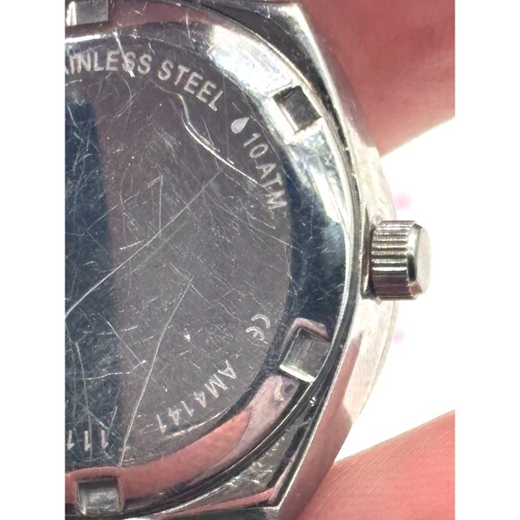 Fossil Women's Colleague Quartz Stainless Steel Three-Hand Watch AM4141 Working - Picture 8 of 16